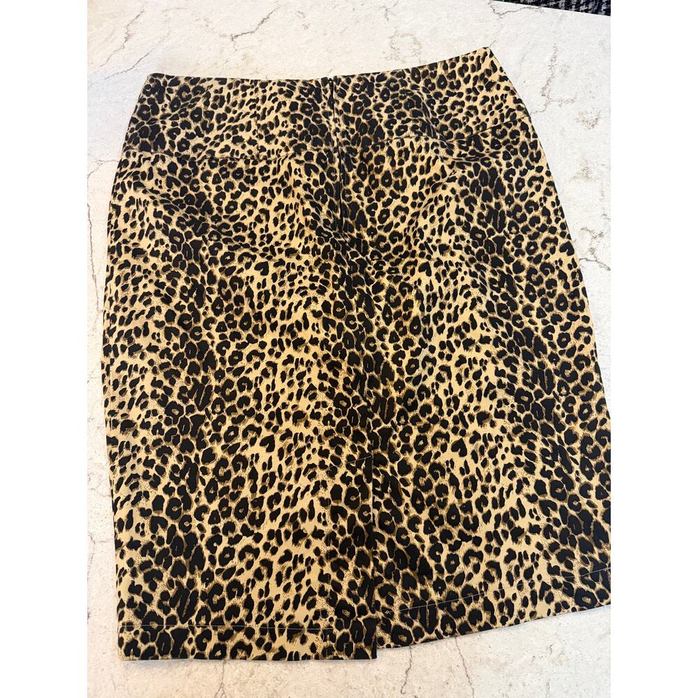 Torrid Leopard Print Pencil Skirt - Size 16